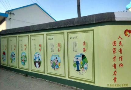 融安文化墙施工攻略